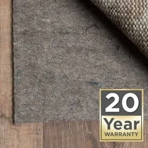 Rug pad 20 year warranty | Flooring Expressions